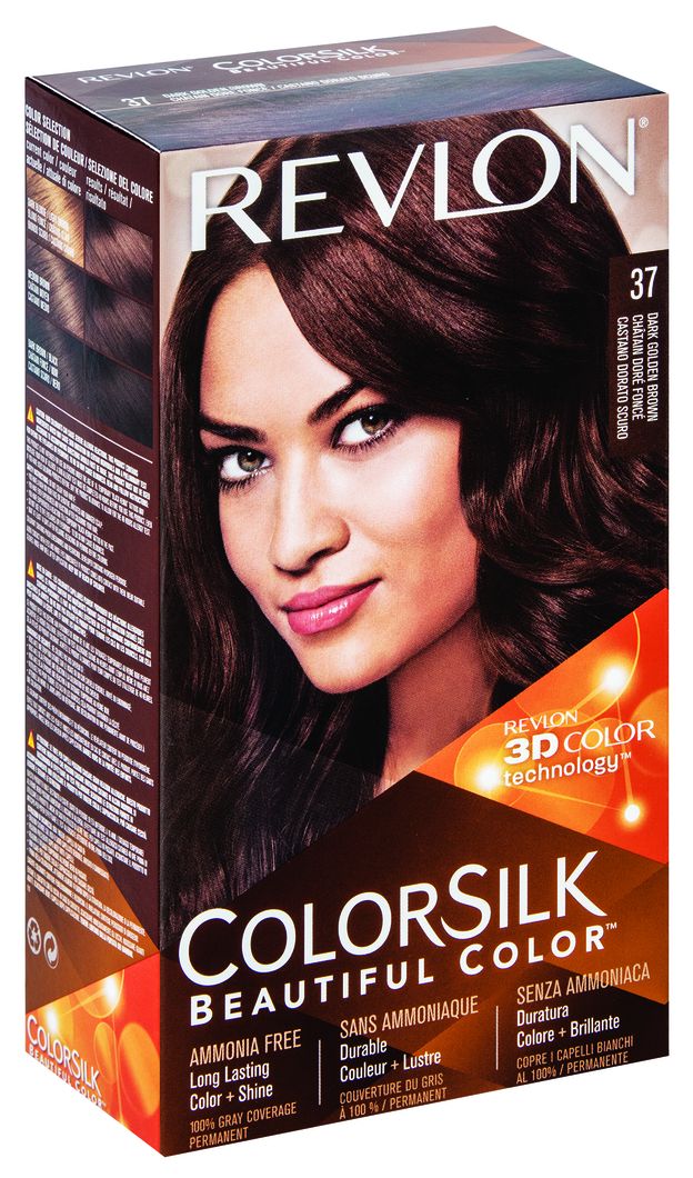 Revlon Colorsilk Permanent Hair Color - Dark Golden Brown - 37 | Buy Online  in South Africa 