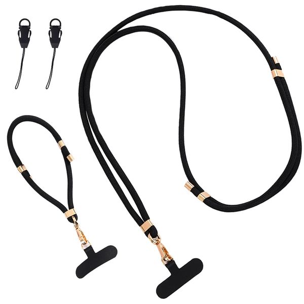 Phone Lanyard With Wrist Strap, Adjustable Crossbody Cell Phone Lanyard