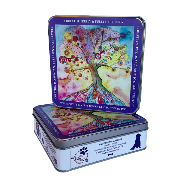 Earth Star Chakra - 290 Random Cut Pieces Puzzle - Chakra Series