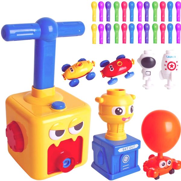 Air Powered Astronaut and Car Play Set - Balloons Included