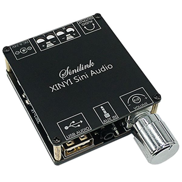 XY-C50L Bluetooth 5.0 AUX Digital Power Amplifier Board 2X 50W Speaker Ste