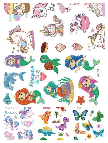 Kids Tattoos Mixed Pack - Girls rule