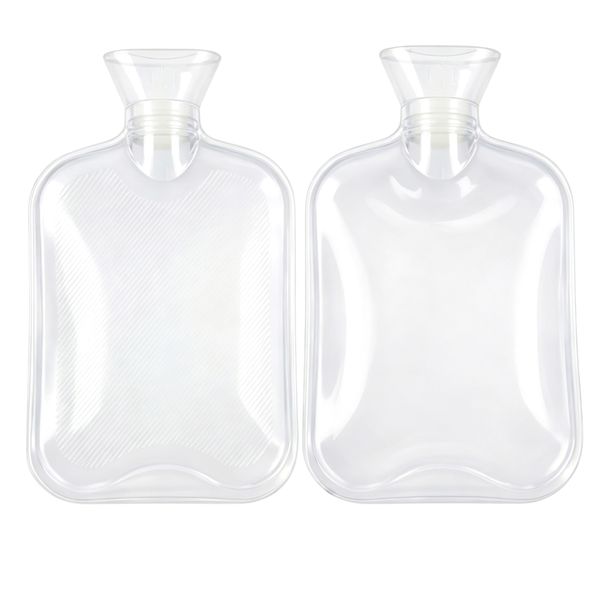 Silicone Transparent Hot Water Bottle-2L X 2