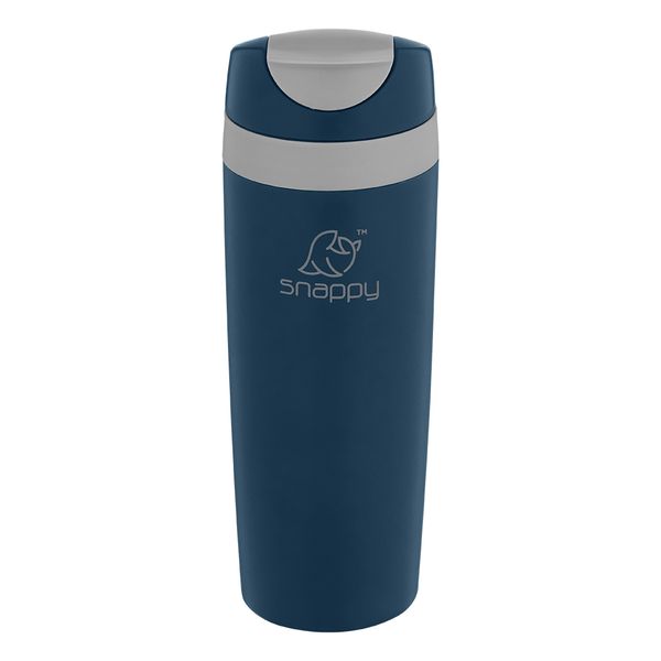 Snappy dbl Wall Plastic Tumbler 473ml - Indigo
