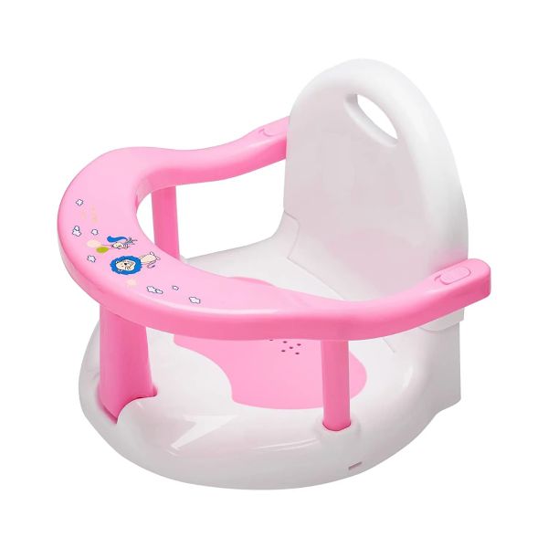 Baby Bath Seat with Non-Slip TPE, HDPE Safe Bath Support