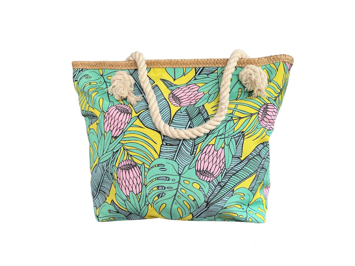 Printed Beach Bag - Cotton Road | Shop Today. Get it Tomorrow ...