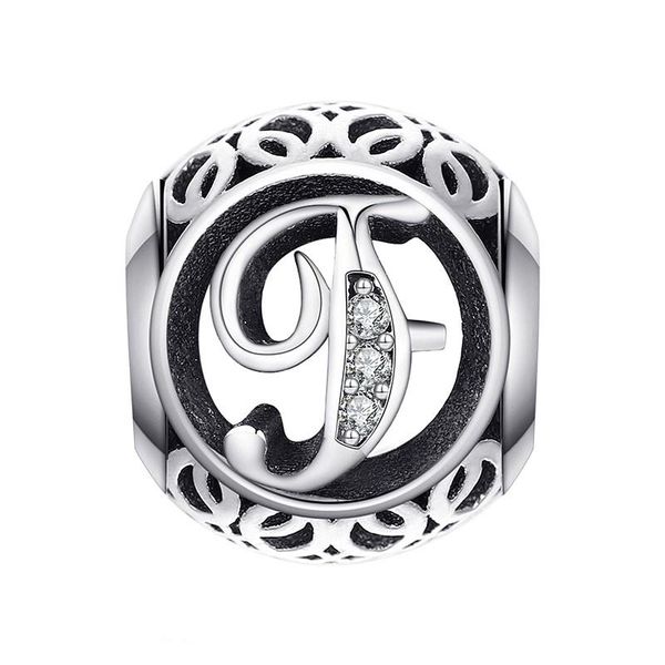 Vintage Letter F Charm