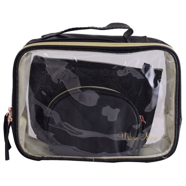 Urban Muse Travel 3-Piece Vanity Bag Set