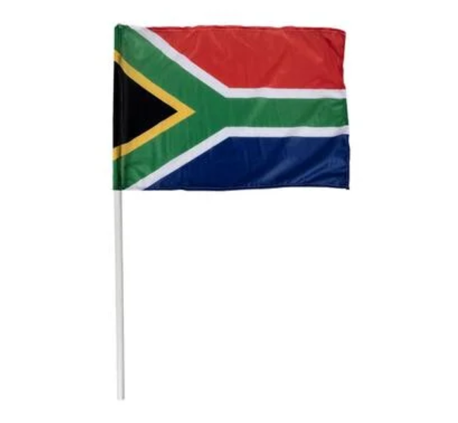 Bold South Africa Flag 90x60cm - Wall or Pole Mount with Dowel