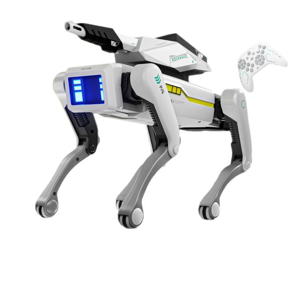 Shoot Robot Dog - Interactive STEM Pet with Voice Control, 30+ Actions