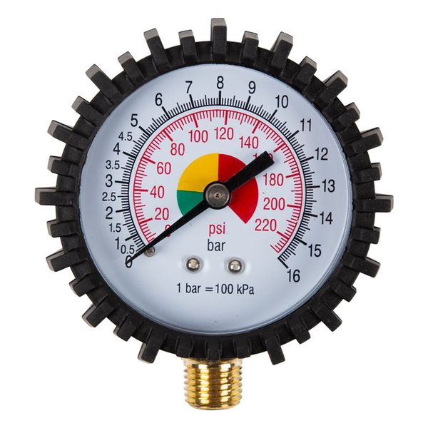 Rockworth - Gauge For Inflation Blowgun - Shockproof - Bulk Pack of 4
