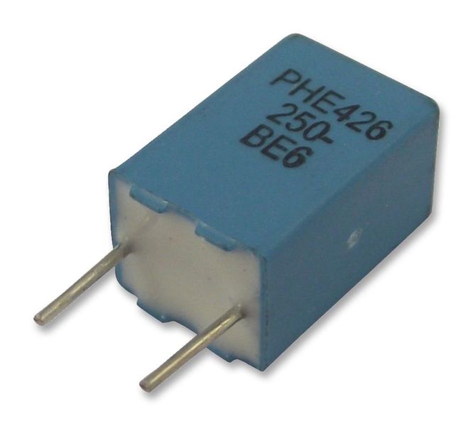 Kemet (PHE426HJ6100JR05) Film Capacitor, 0.1 µF, ± 5%, 160V, 250V