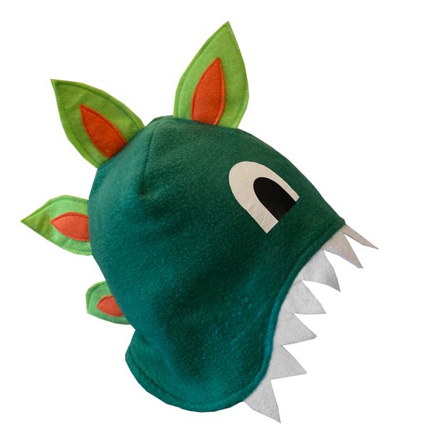 Green Dinosaur Beanie