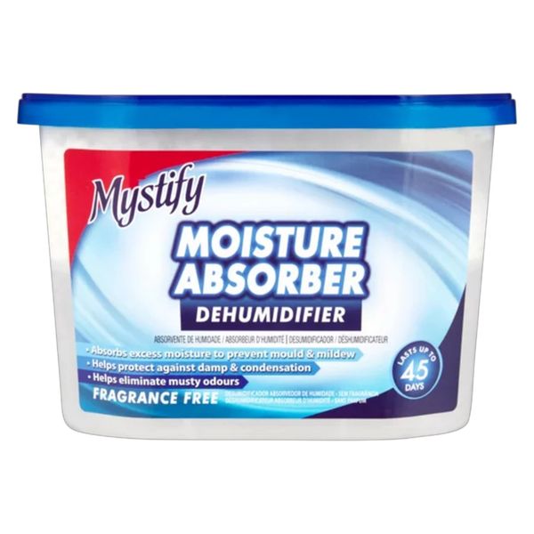 Mystify 230g Fragrance-Free Moisture Absorber Prevents Moulds Tub For 45Day