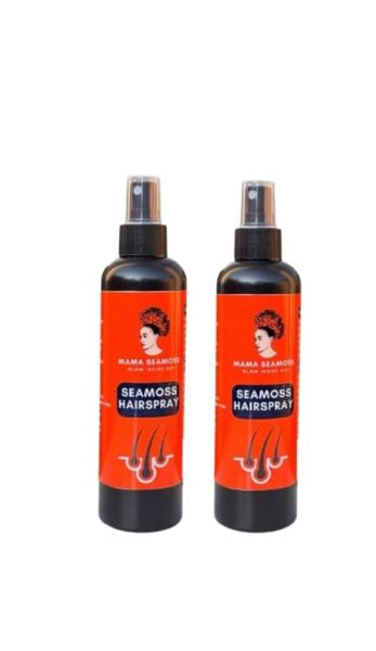 `Mama Seamoss Hairspray 250ml x2 - Curl Defining Spray`