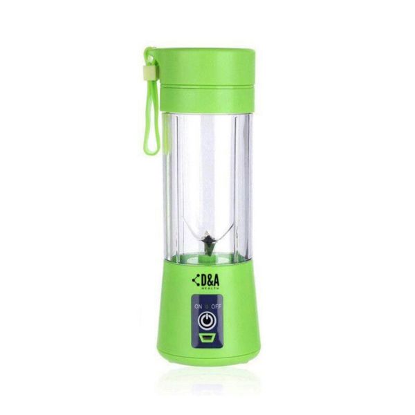 Portable Smoothie Blender, Juicer Food Processor USB Rechargeable - Green