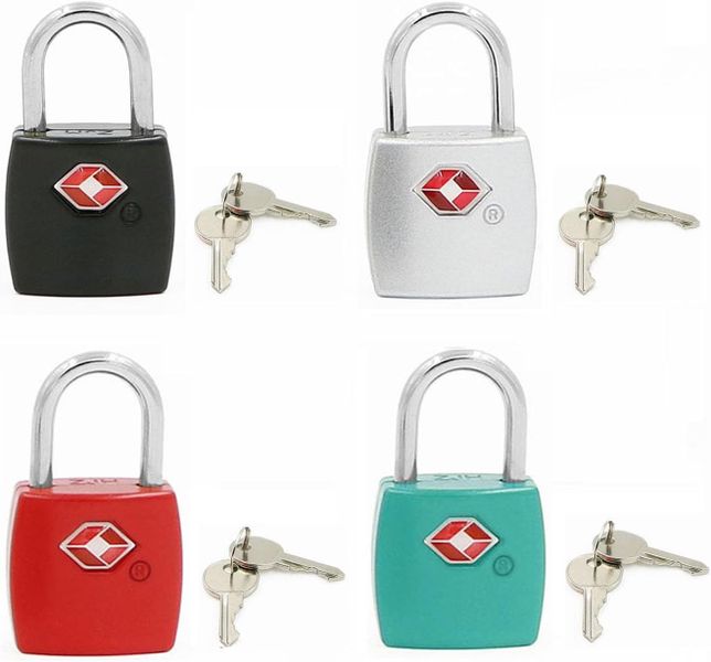 Luggage Locks Suitcase Padlocks (4 Pack)