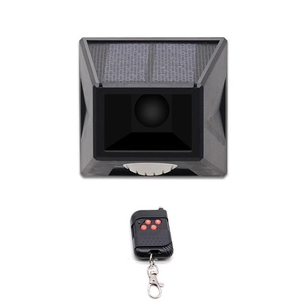 Remote Controlled Solar Alarm Lamp