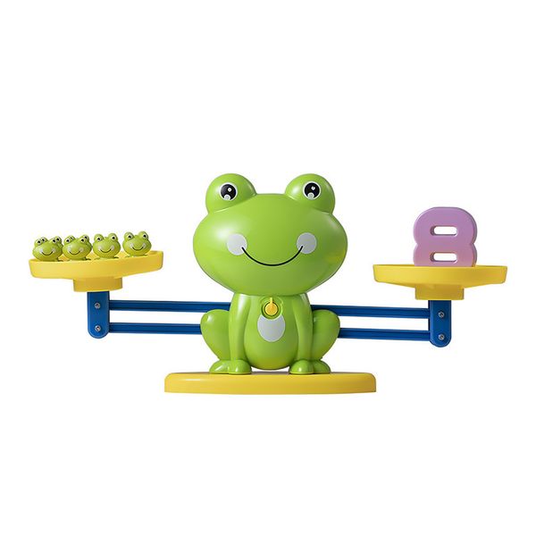 Children's Math Early Education Toy Puzzle Frog Type Weighing &amp; Counting