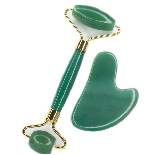 Jade Roller &amp; Gua Sha Set Beauty Roller