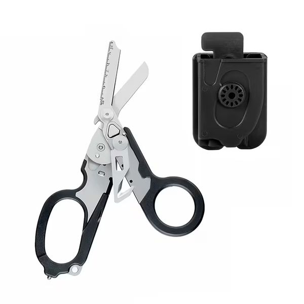 Trauma Shears Multi-Tool With Holster - 6-in-1 - Segev &amp; Co Medical