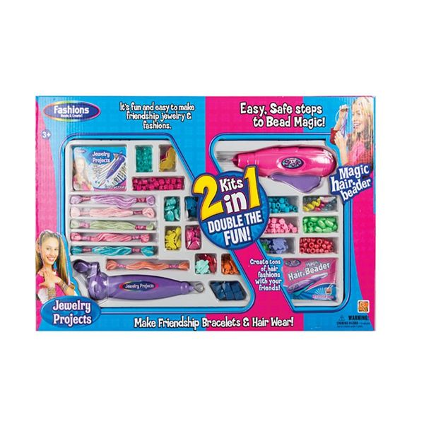 Playset 2-In-1 Beadmaker Bracelet &amp; Hair