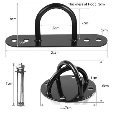 Battle Rope Wall Ceiling Mount Anchor Bracket Set, Shop Today. Get it  Tomorrow!