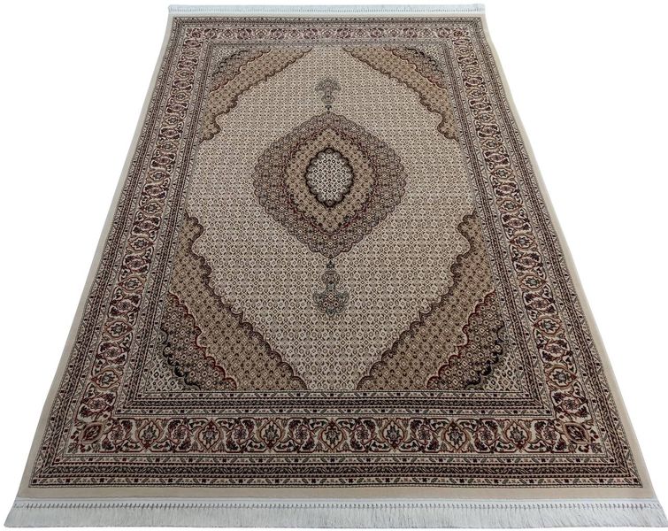 Persian Tabriz High Quality Machine Made Brown 2 image