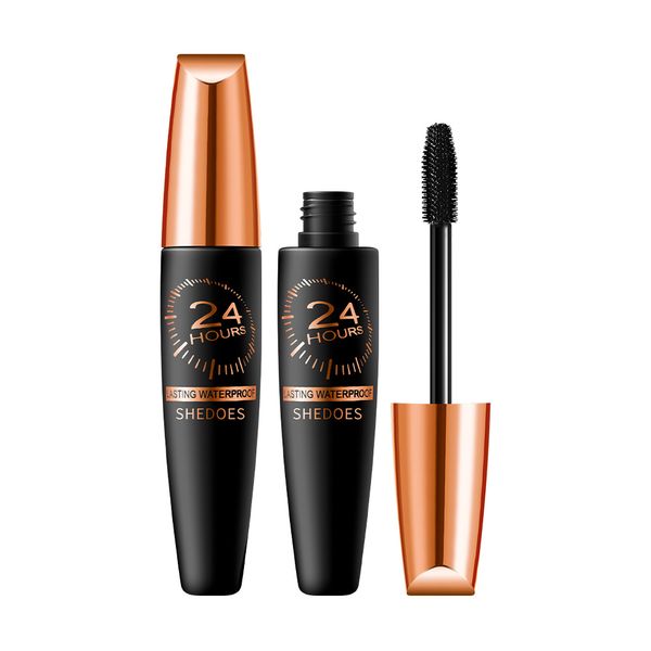 2 Pack 24H Long Lasting Waterproof Mascara For Lash Extension