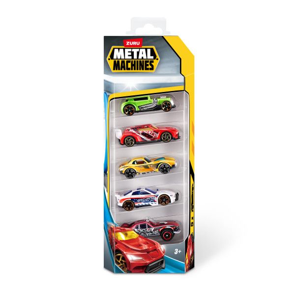 Metal Machines Racing Car 5-Pack by ZURU