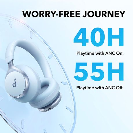 Soundcore Space One Hi-Res Smart Noise Cancelling Over Ear