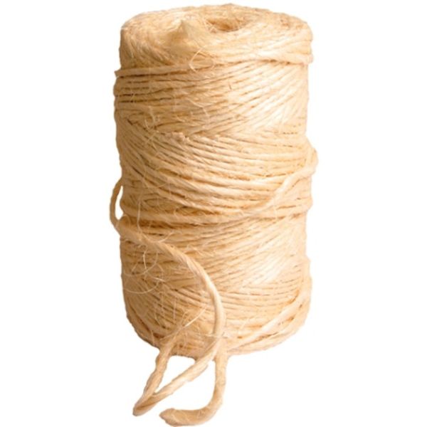 Bulk Pack x 2 Rope Twine Sisal Dry 1 Ply 1kg