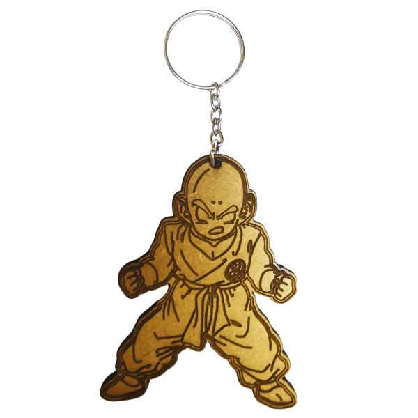 Krillin Dragon Ball Z Themed Keyring