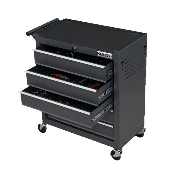 Kendo 145-Piece Tool Set In Tool Trolley