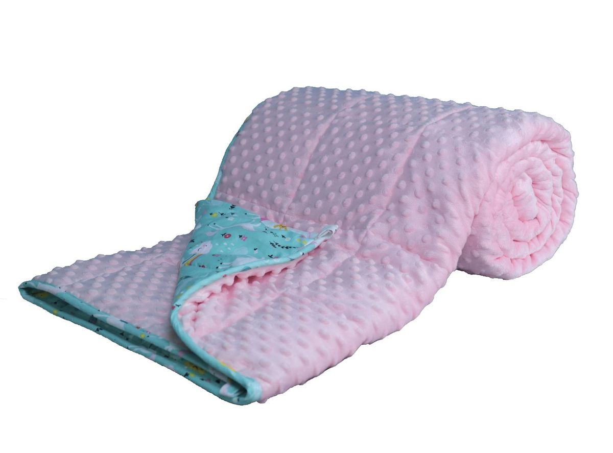 Linen Boutique Weighted / Gravity blanket 5.4Kg Shimmer Unicorn