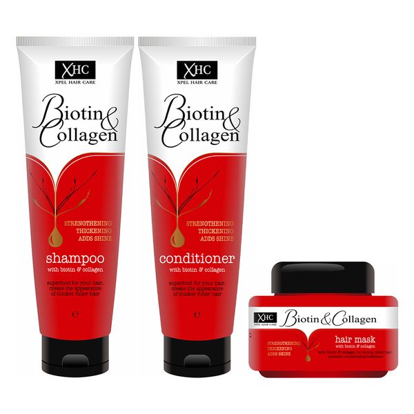 Xpel Hair Care Conditioning &amp; Hydrating Biotin &amp; Collagen Gift Set