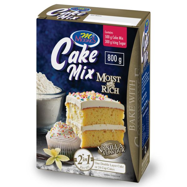 Vanilla Cake Mix 800 g - Modaks