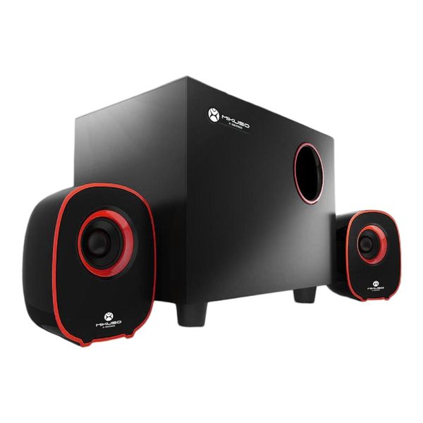 Mikuso Hifi 2.1 Subwoofer Multimedia wired Laptop PC Speaker Spk030