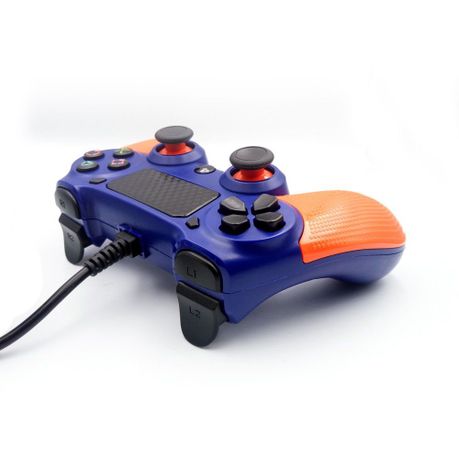 ps4 controller orange and blue