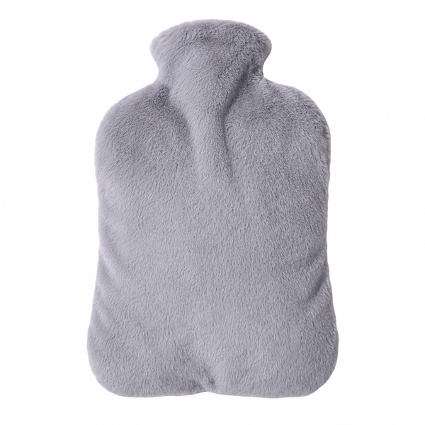 SKY-TOUCH Grey Water-Filled Hot Water Bottles 2L