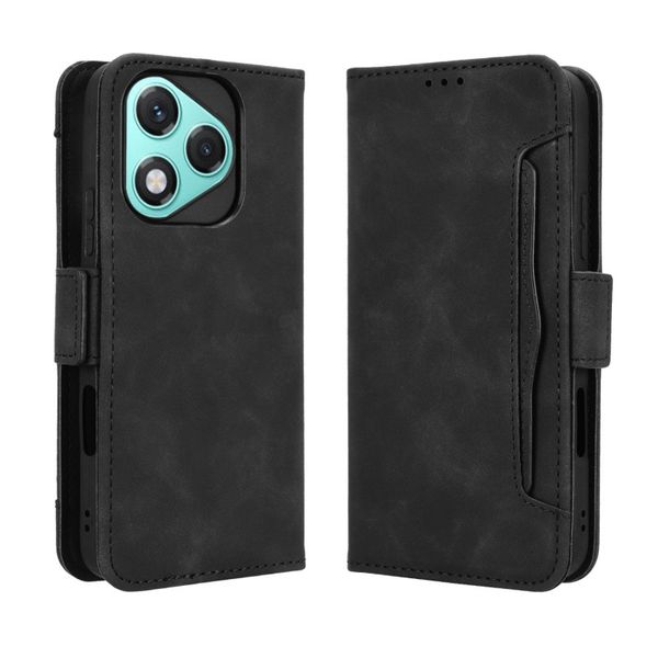Multi Card Groove Leather Cover Compatible with Honor Magic 4 Lite 5G