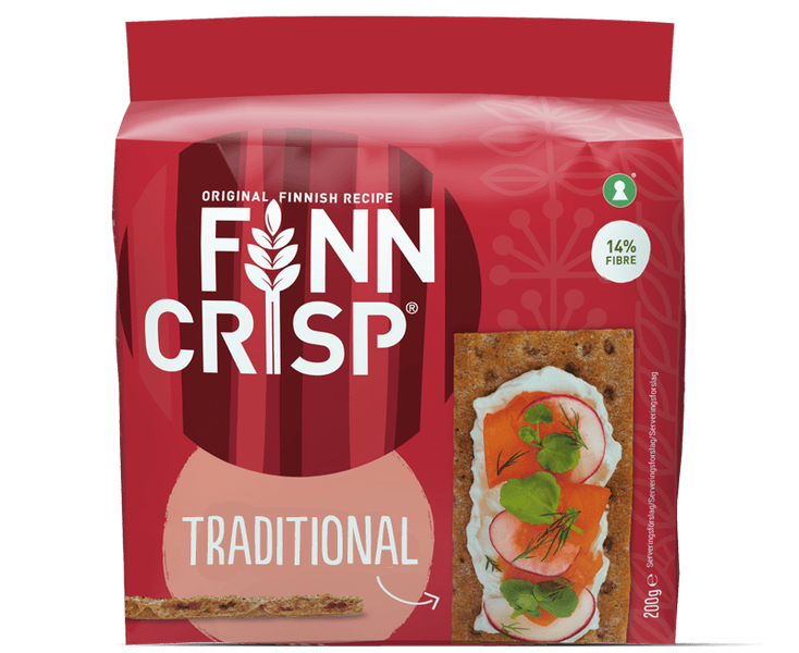 Finn Crisp Traditional Crispbread 200g (Box of 12)