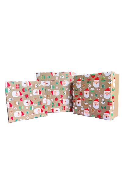Set of 3 Christmas Gift Boxes