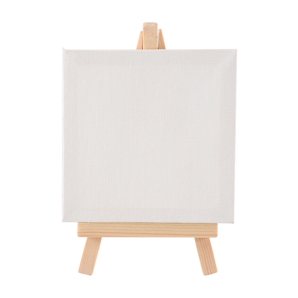 20Pcs Mini Canvas Drawing Board with Easel, for Art Painting Supplies