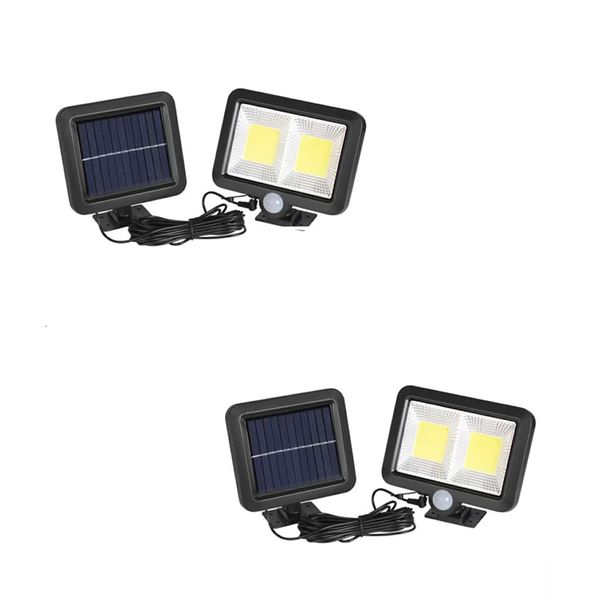 2 Set Of 2 Split COB Solar Powered Light With Remote FA-SL-F108