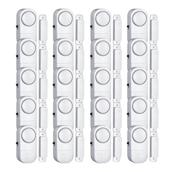Anti-Theft Window And Door Security Alarm Pack Of 12