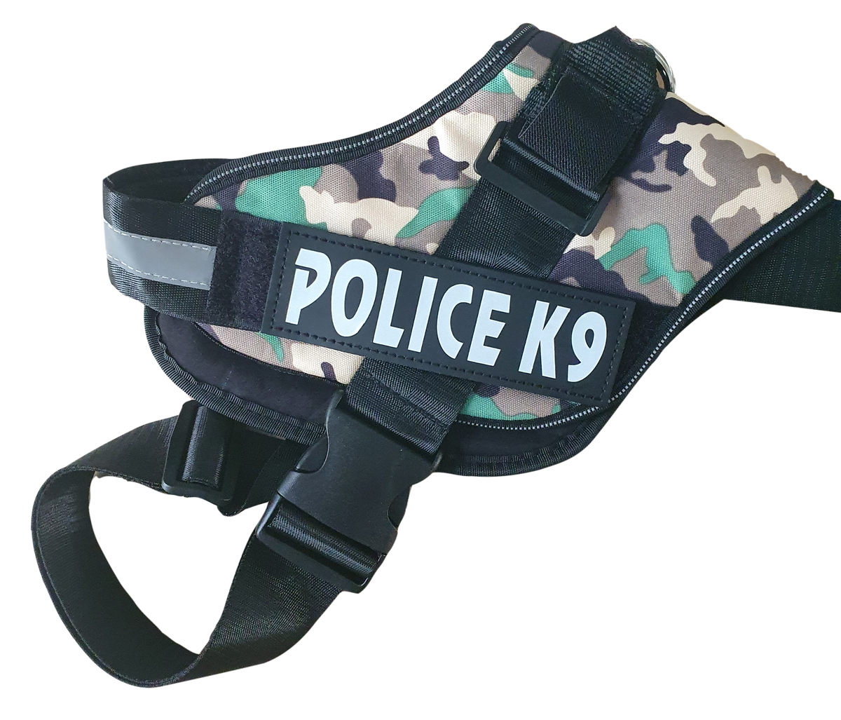 Police K9 Dog Camo Adjustable Vest/Harness - Medium Breed | Shop Today ...