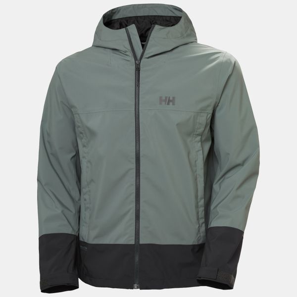 Helly Hansen Men's Block Hooded Jacket - Grey Cactus