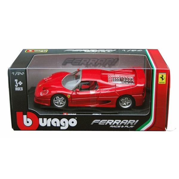 Bburago-1/24 FERRARI F50 -(19CM LONG)