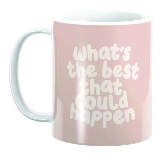 PepperSt Mug -What's The Best That Could Happen